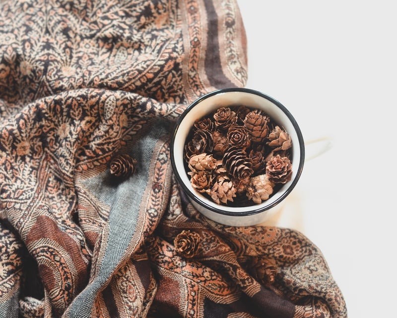 Leaf Fabric Texture